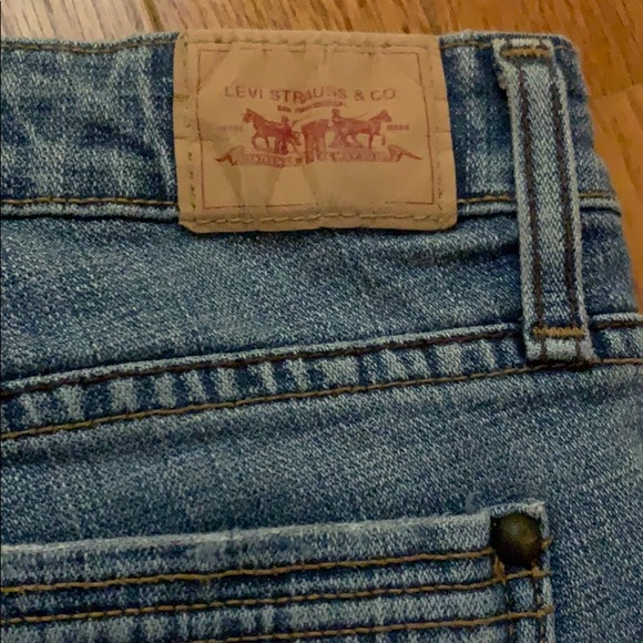Vintage Cut Off Levi’s Denim Shorts - Picture 3 of 4